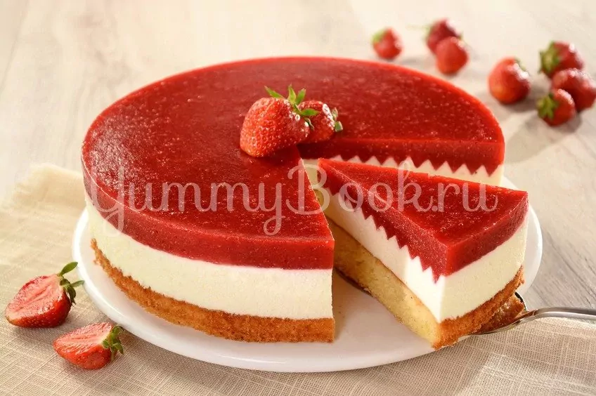 Tort truskawkowy z mascarpone