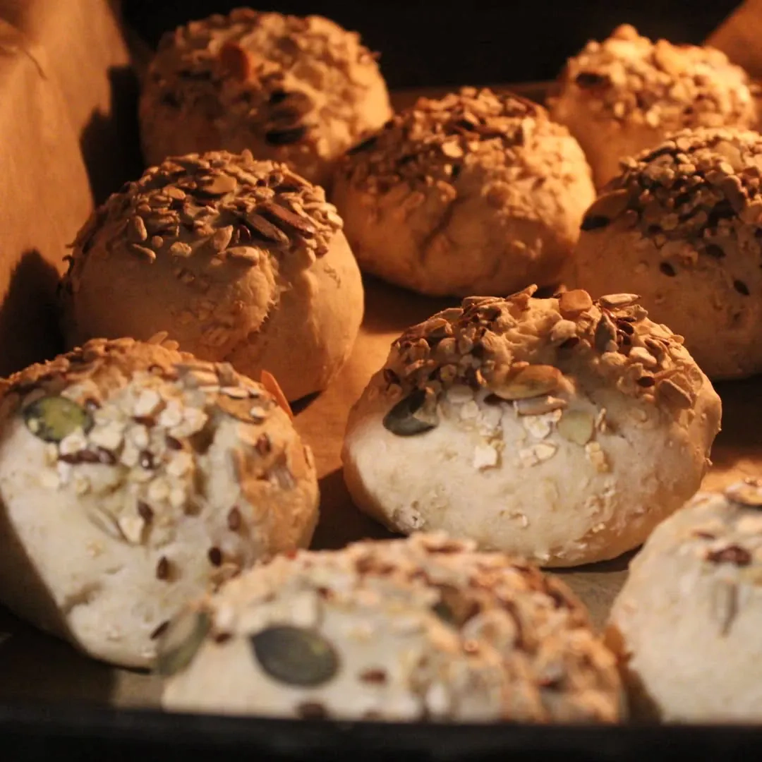 Pełnoziarniste bułki "Na zdrowie"