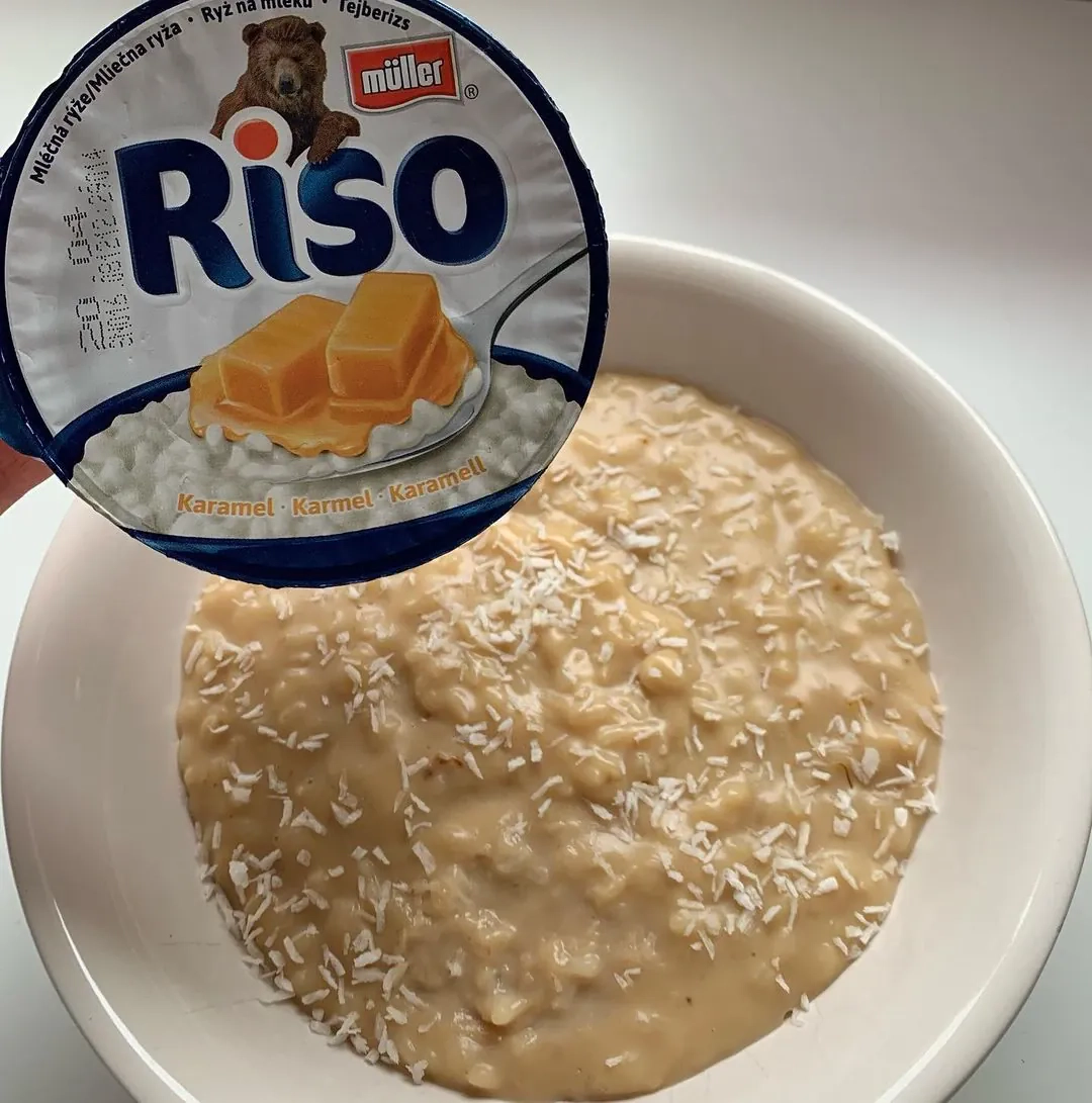 Fit riso o smaku karmelowym
