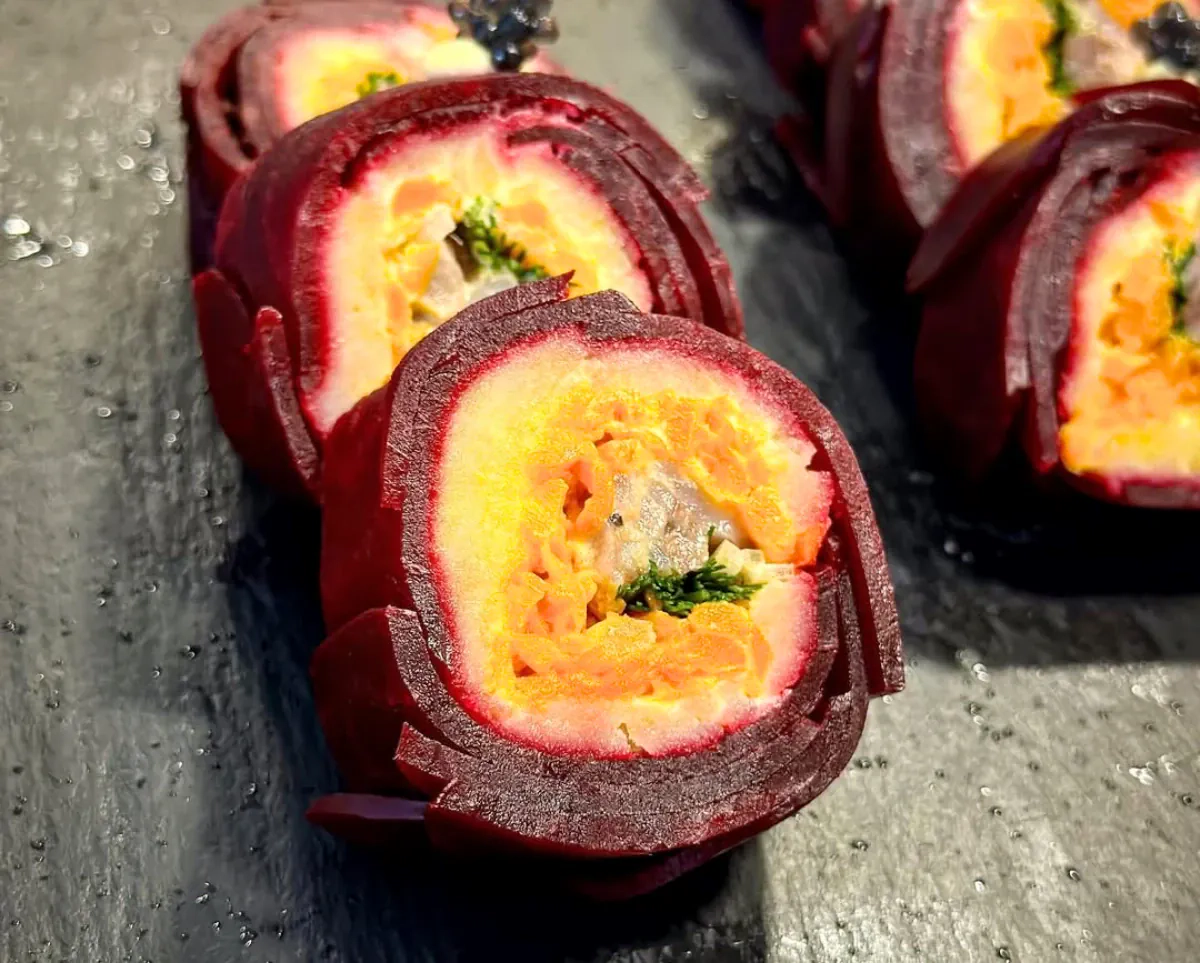 Silkės pataluose vyniotinis