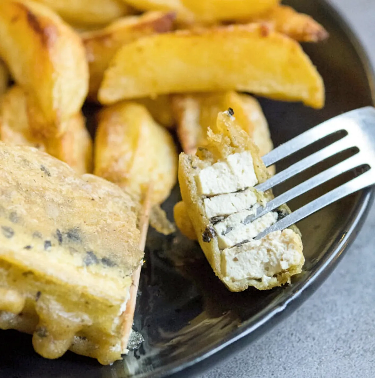 Tofu "žuvies" piršteliai