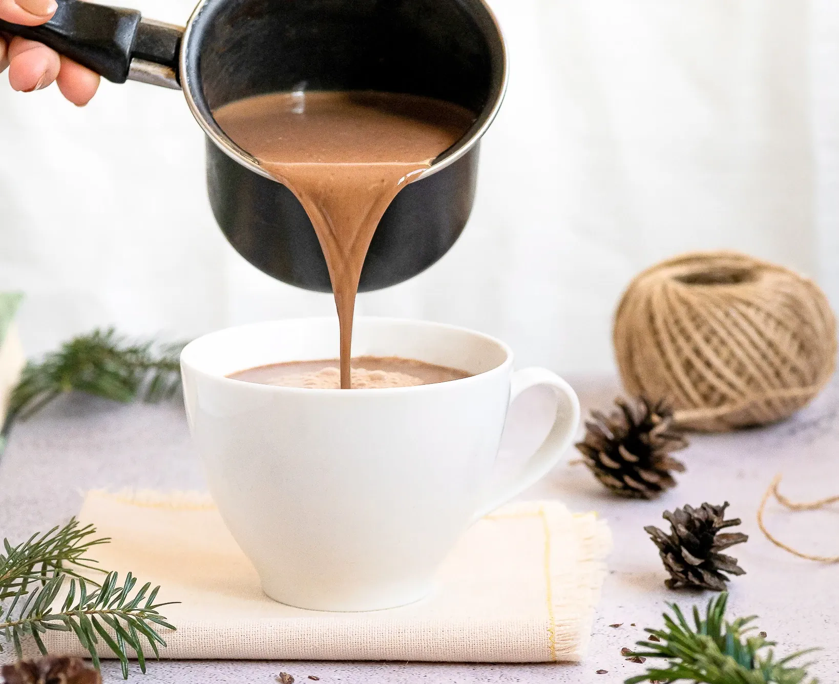 Karšto šokolado gėrimas