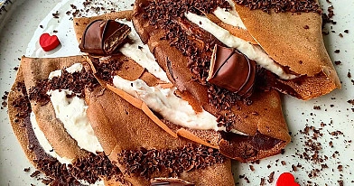 Blyneliai à la Kinder Bueno
