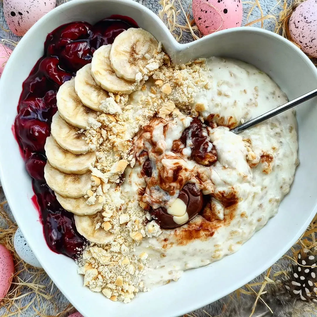 Avižinė košė su sūrio pyrago skoniu