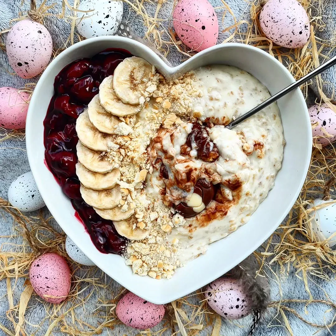 Avižinė košė su sūrio pyrago skoniu