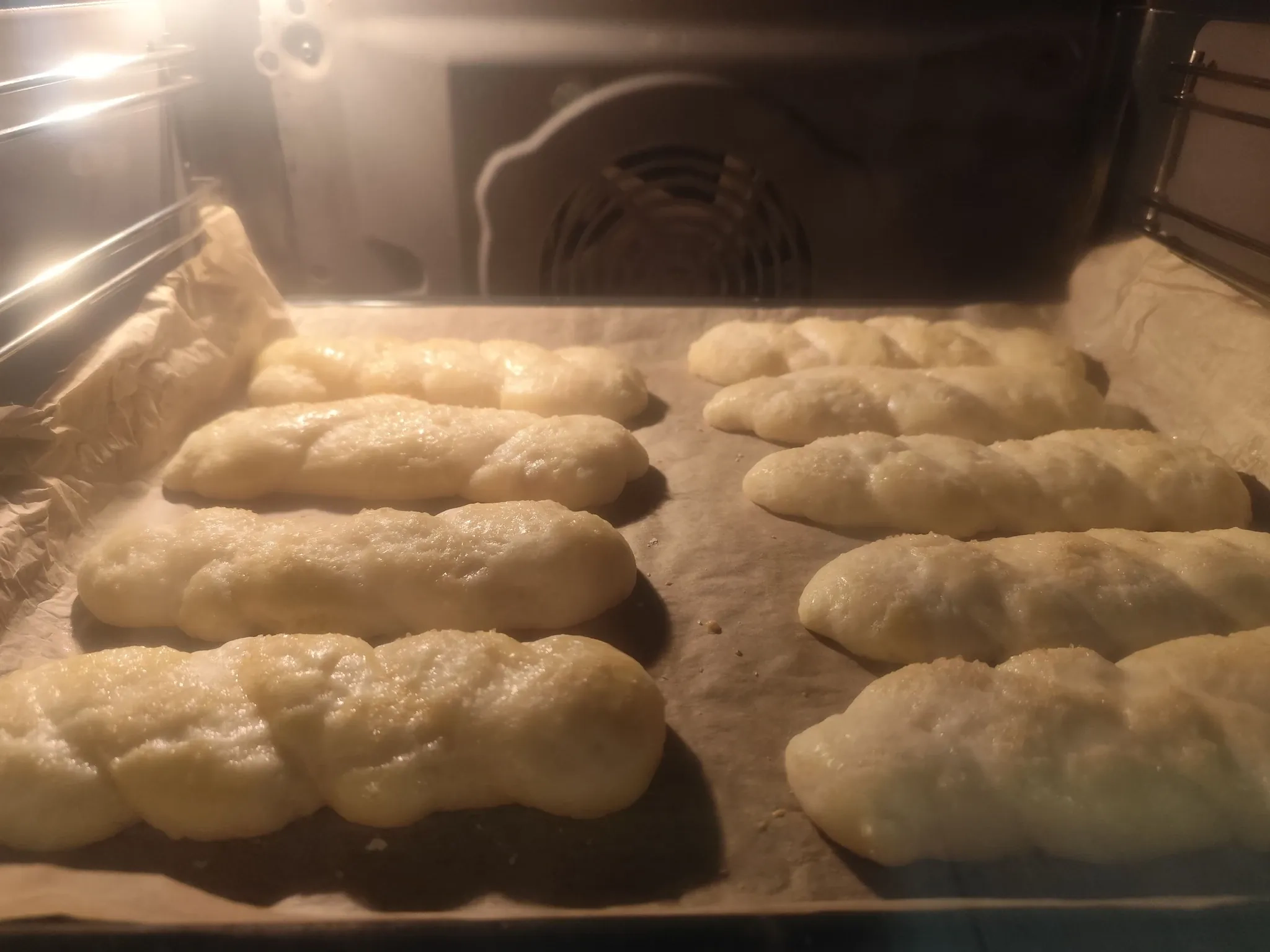 Minkštos varškės bandelės su vanilės aromatu