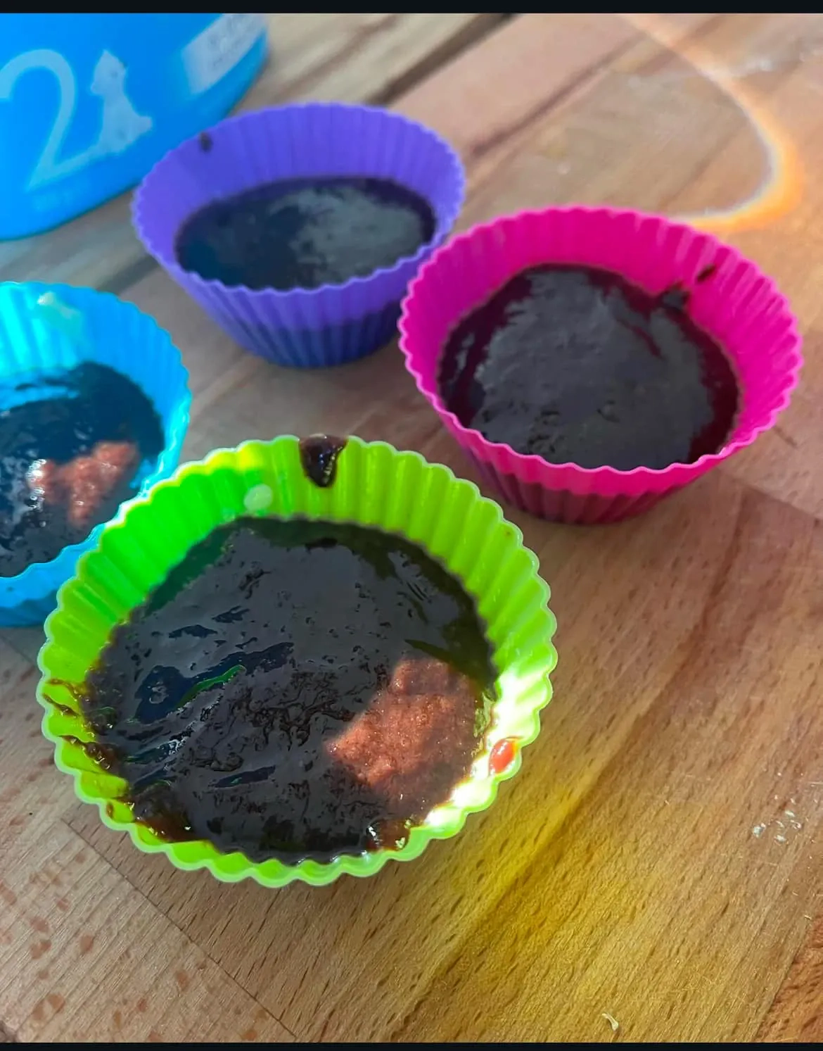 Šokoladinis Lava cake pyragėlis, karšto oro gruzdintuvėje