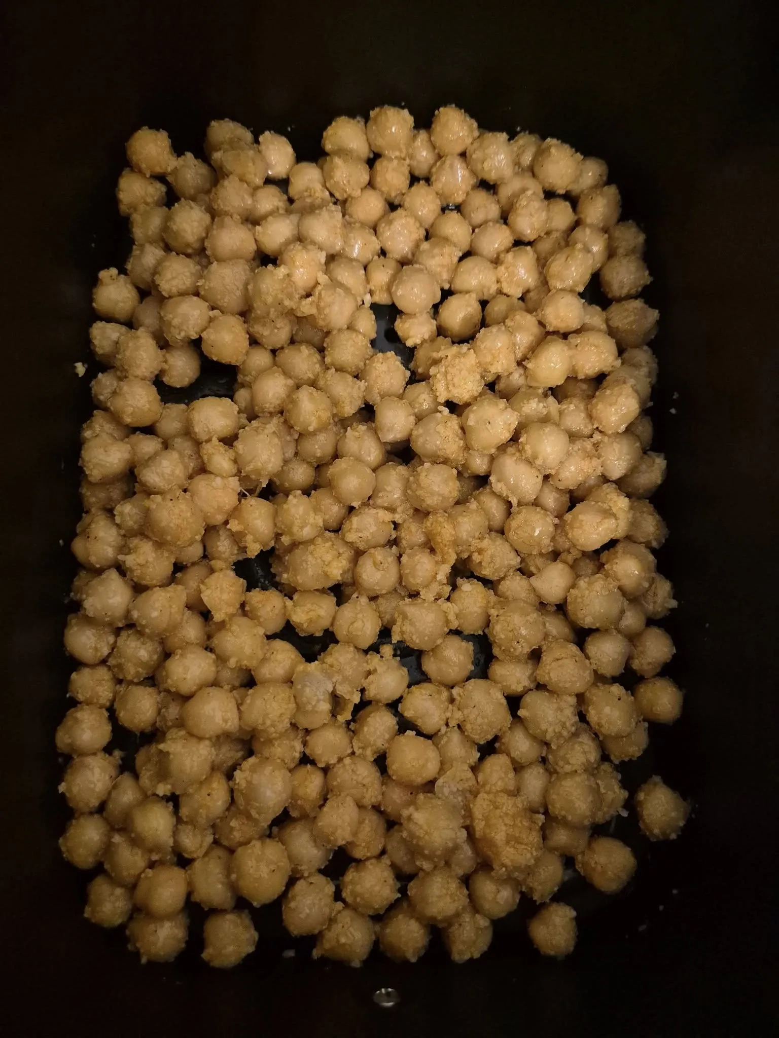 Kepti konservuoti avinžirniai su prieskoniais ir parmezanu, karšto oro gruzdintuvėje 😋