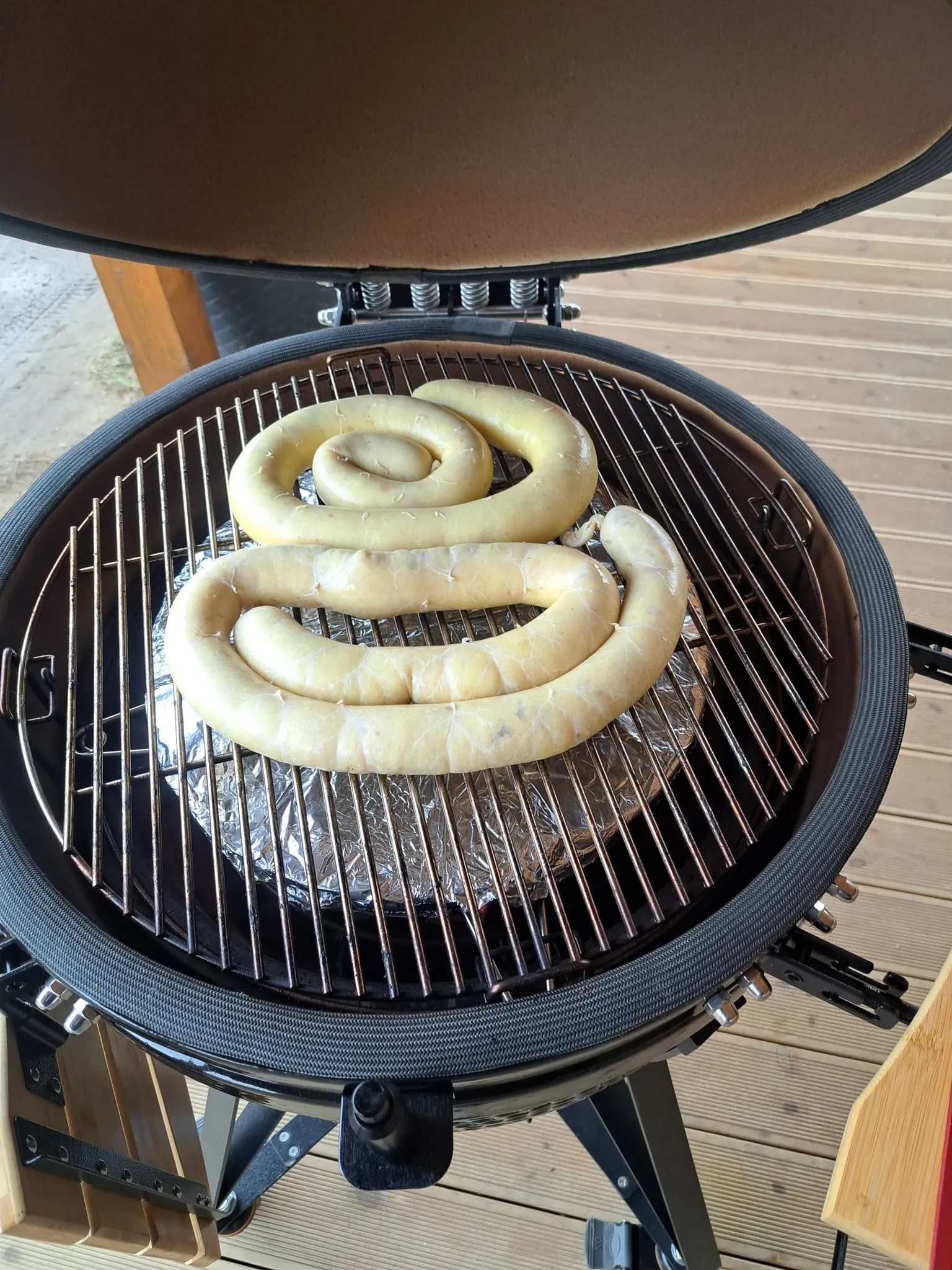 Skaniausi bulviniai vėdarai, kamado tipo grilyje