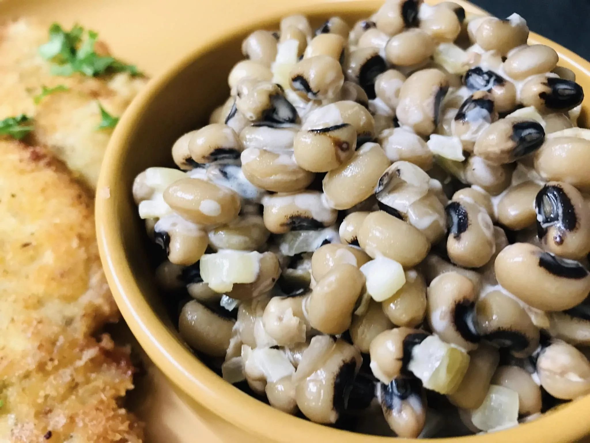 Troškintos pupelės su grietinėle 🫘