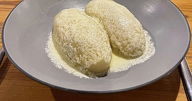 Virtu bulvių cepelinai su manais (su mėsa)