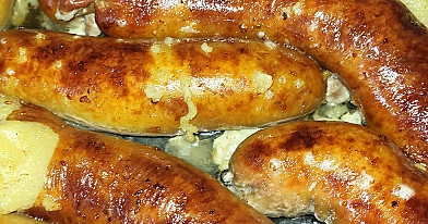 Skaniausi bulviniai vėdarai su spirgučiais