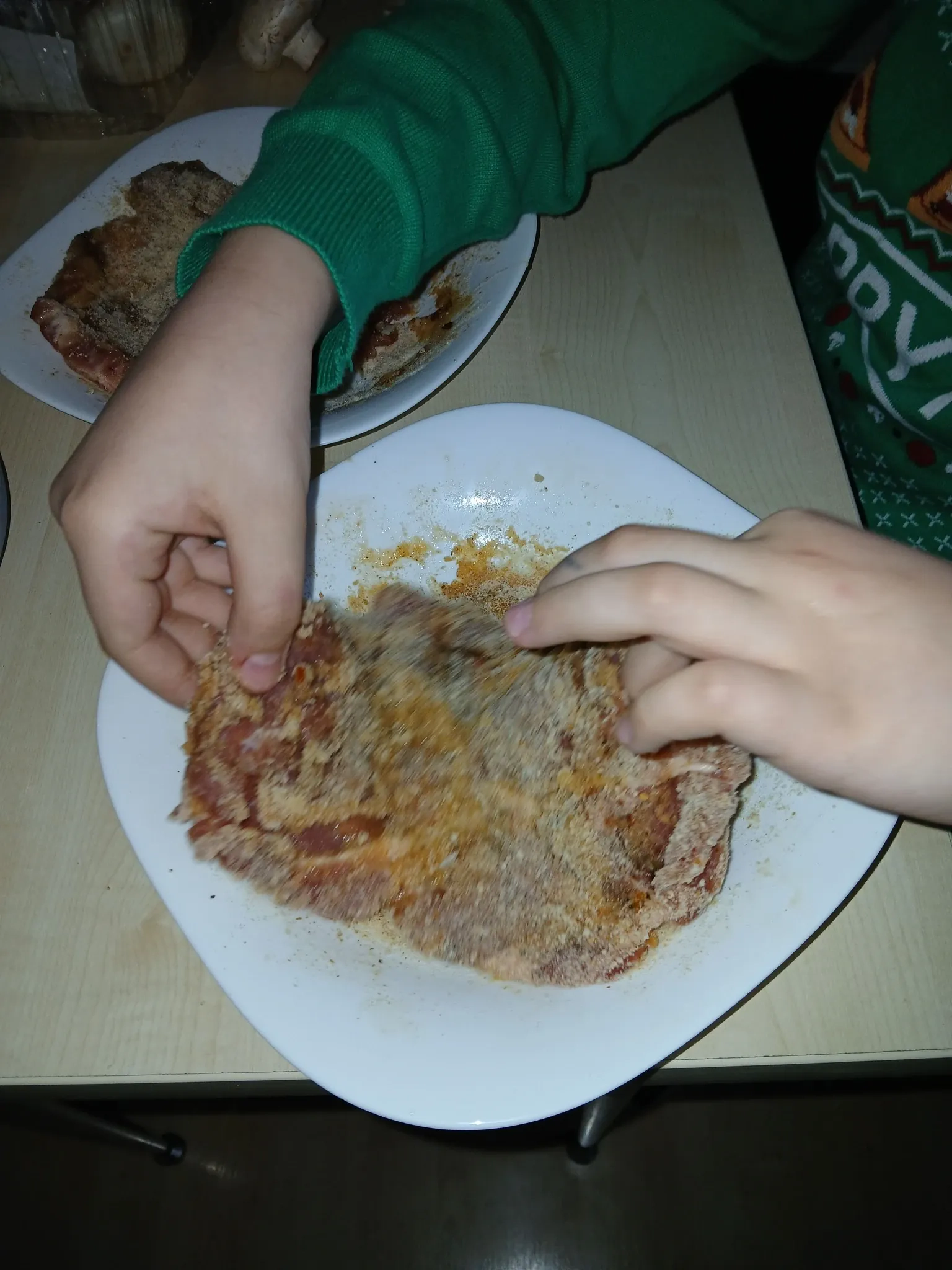 Kiaulienos karbonadas su pievagrybių padažu 🥰