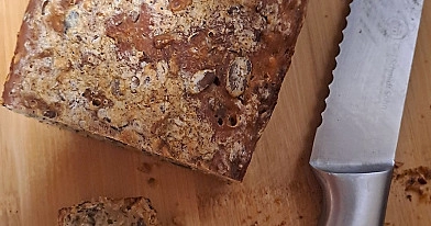 Naminė duona su saulėgrąžomis