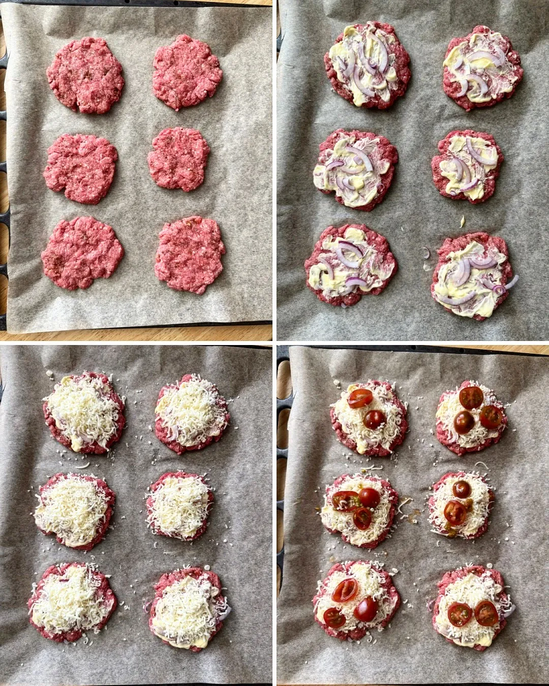 Kotletukai “Mini burgeriukai” su pomidorais ir sūriu ❤️ Kotletukai “Mini burgeriukai” su pomidorais ir sūriu ❤️