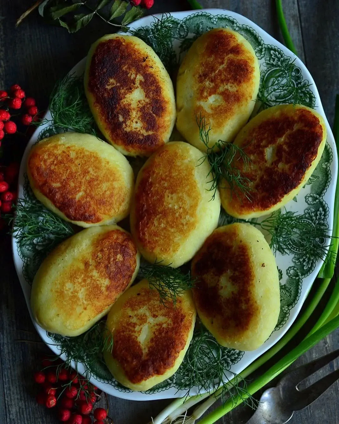 Virtų bulvių kotletai su silke