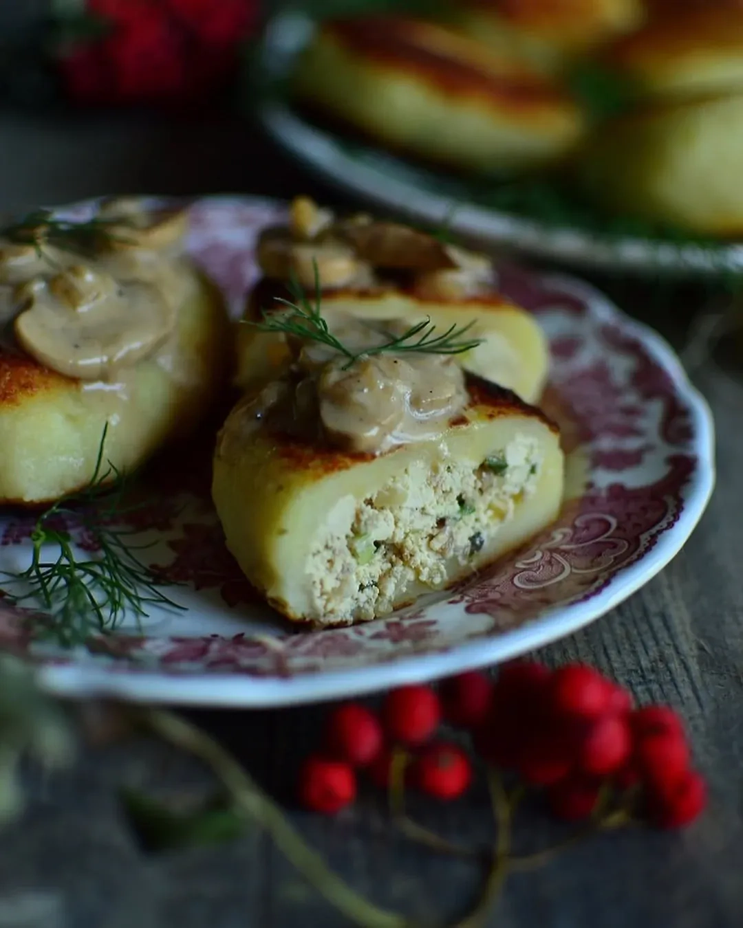 Vegetariniai žemaičių blynai su varške