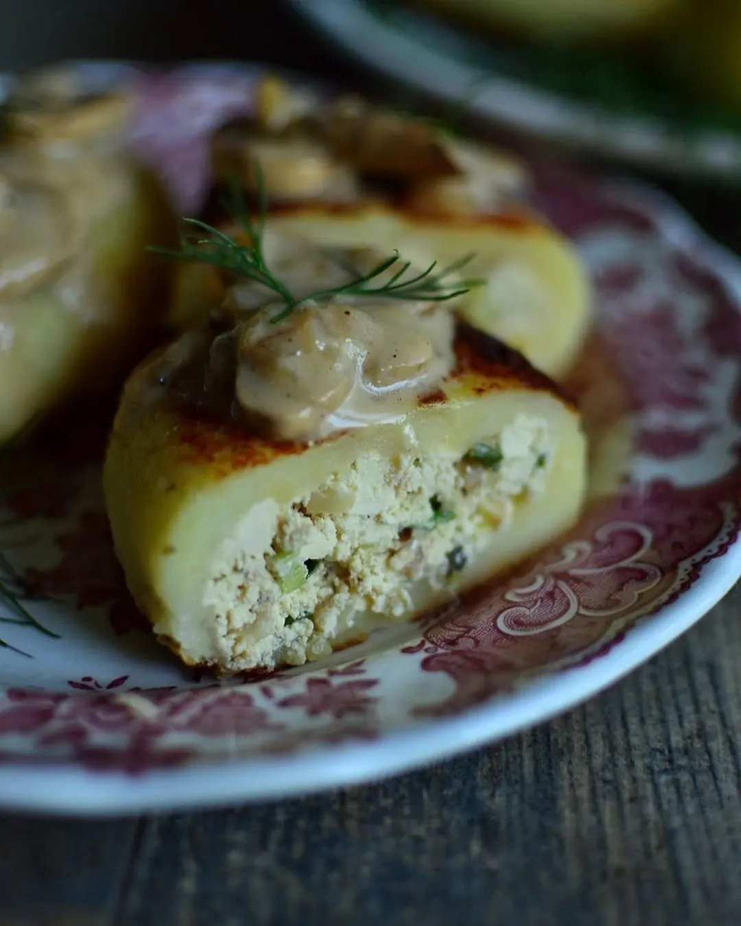 Vegetariniai žemaičių blynai su varške