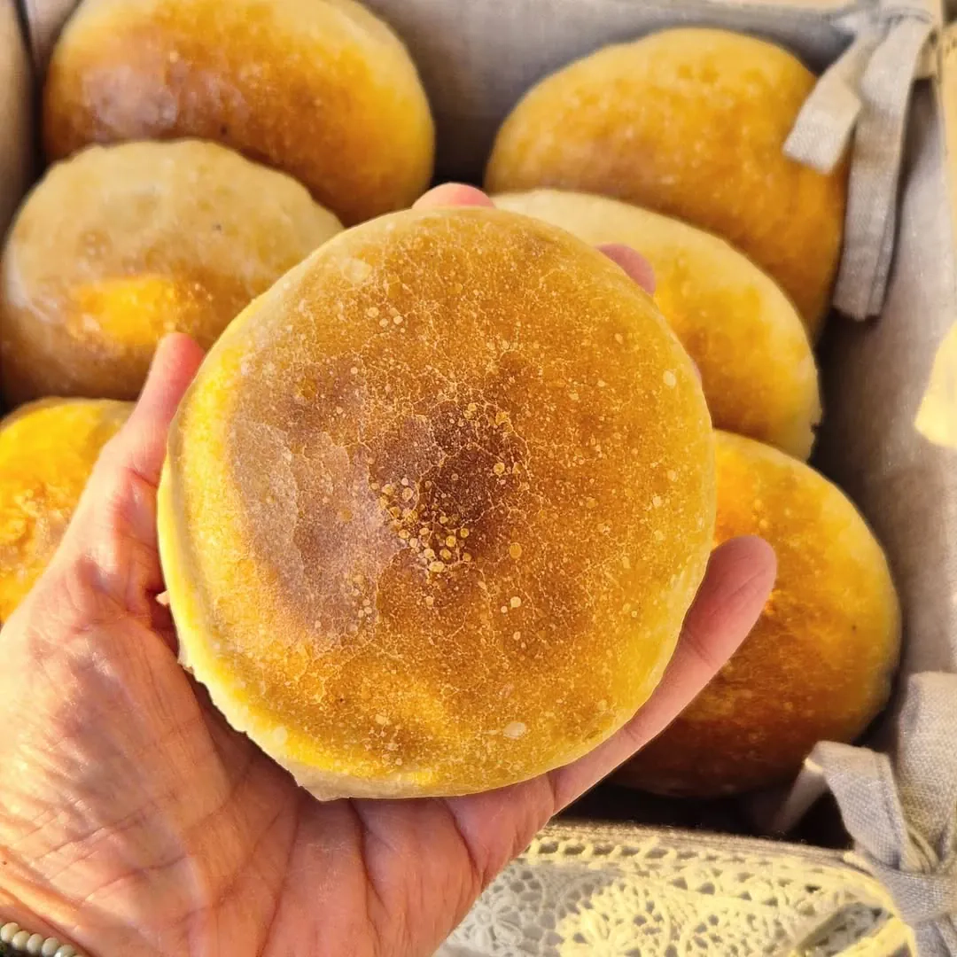 Paprastos varškinės tešlos bandelės