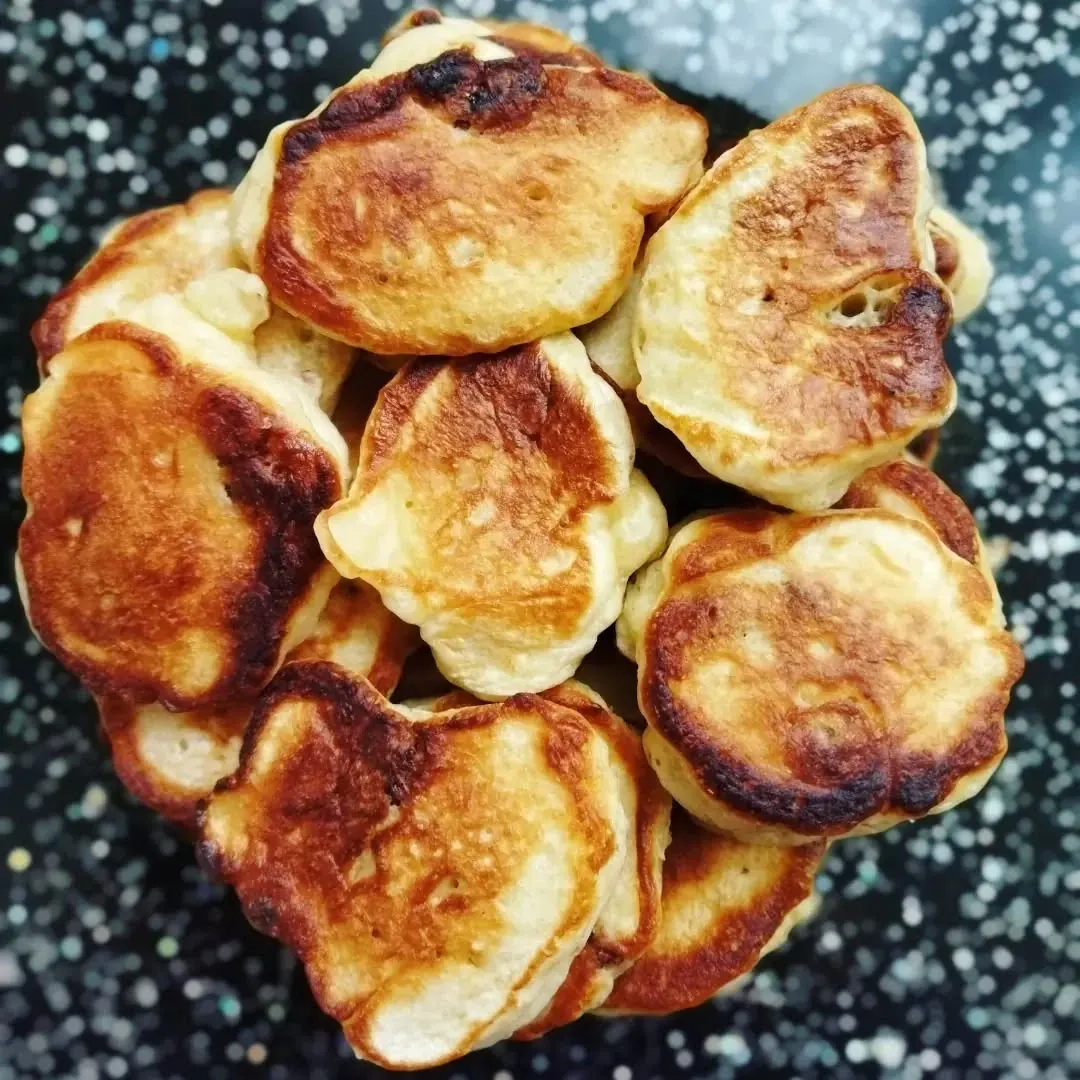 Mieliniai blynai su kefyru