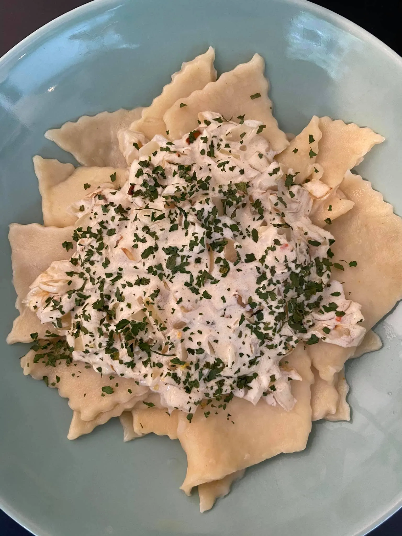 Skryliai iš plikytos tešlos