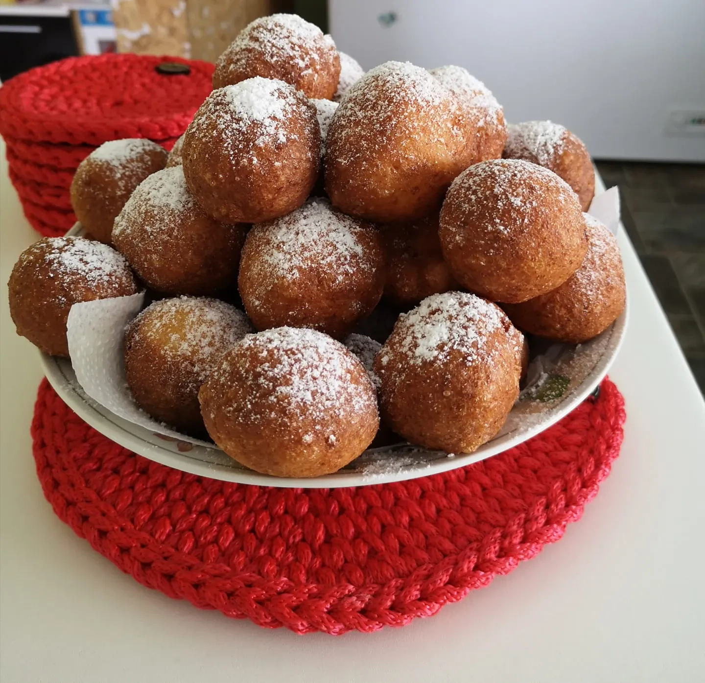 Mamos, labai skanios, naminės varškės spurgos