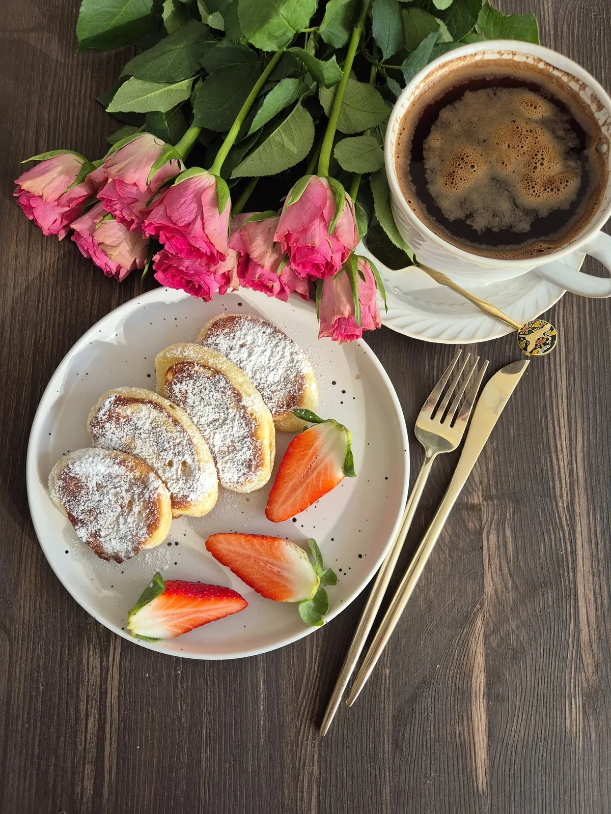 Mieliniai blynai su bananais