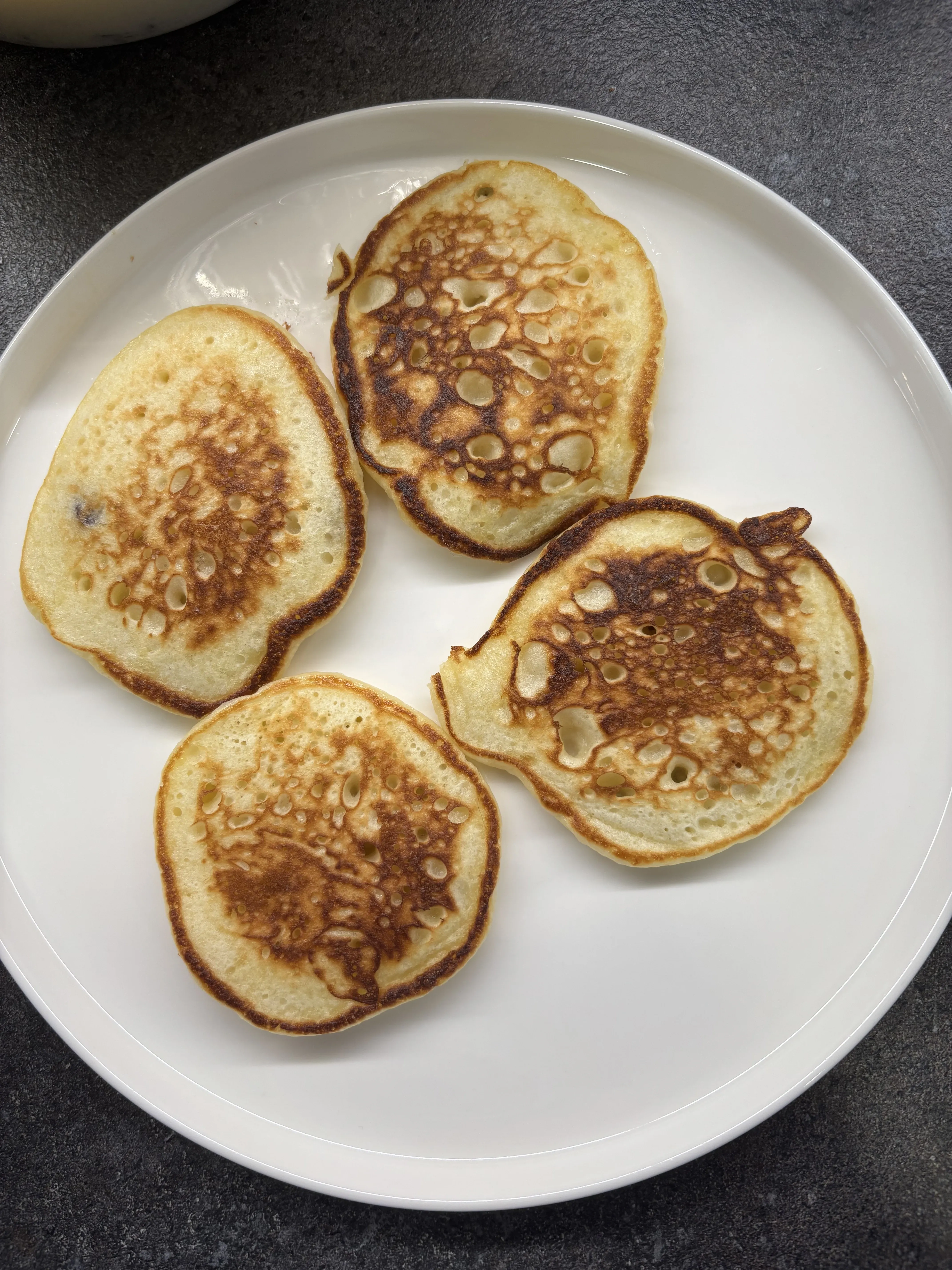 Mieliniai blynai (stori, purūs ir labai skanūs)