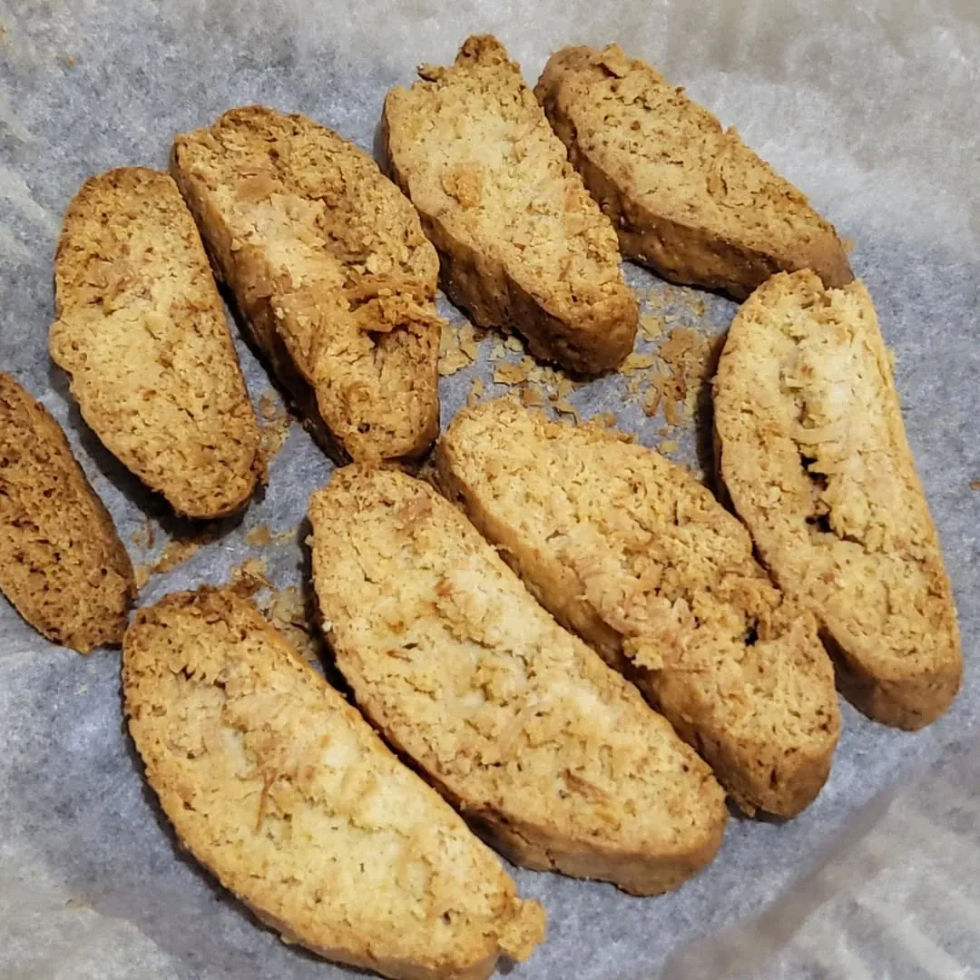 Kokosiniai biscotti