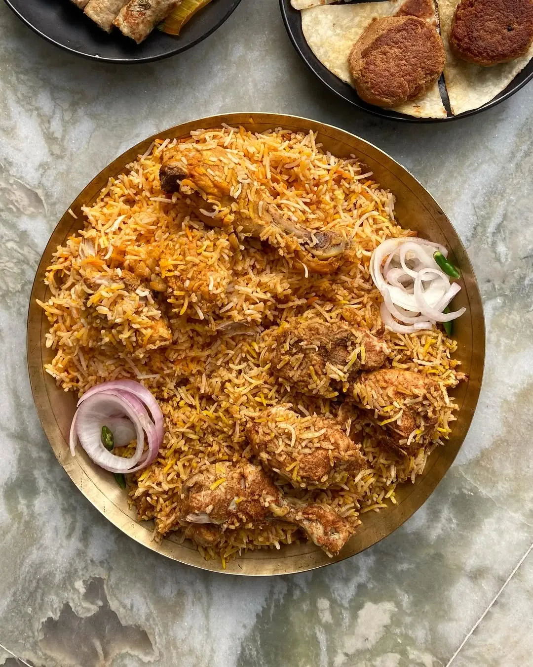 Vištienos biryani - indiškas plovas su basmati ryžiais