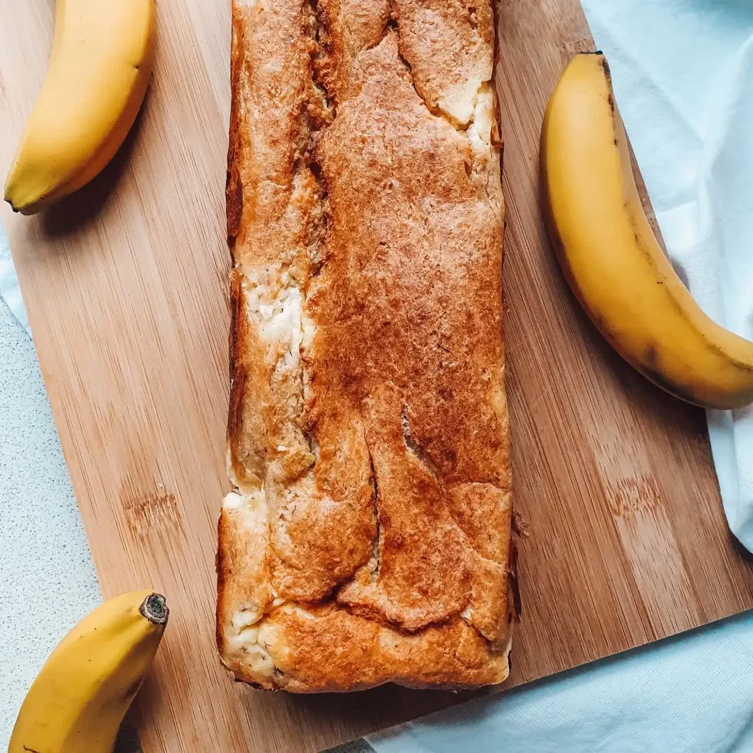 Bananų pyragas su maskarpone ir kondensuotu pienu