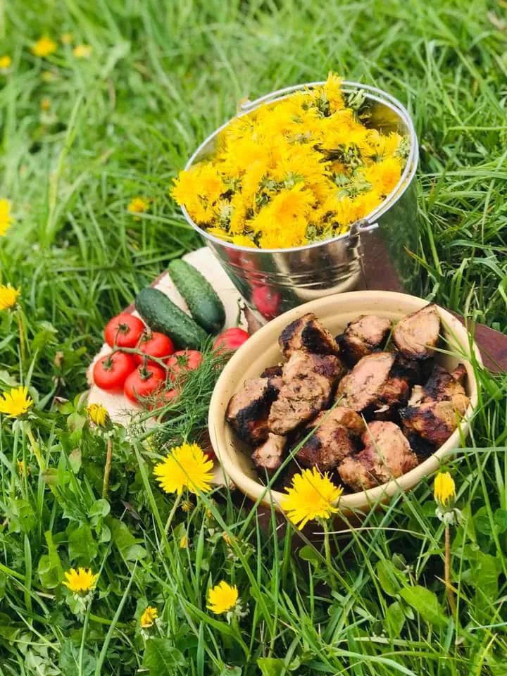 Kiaulienos sprandinės šašlykų marinavimas su alumi ir svogūnais