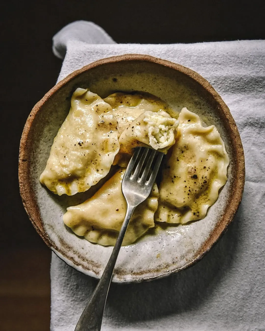 Ukrainietiški virtiniai su bulvių įdaru