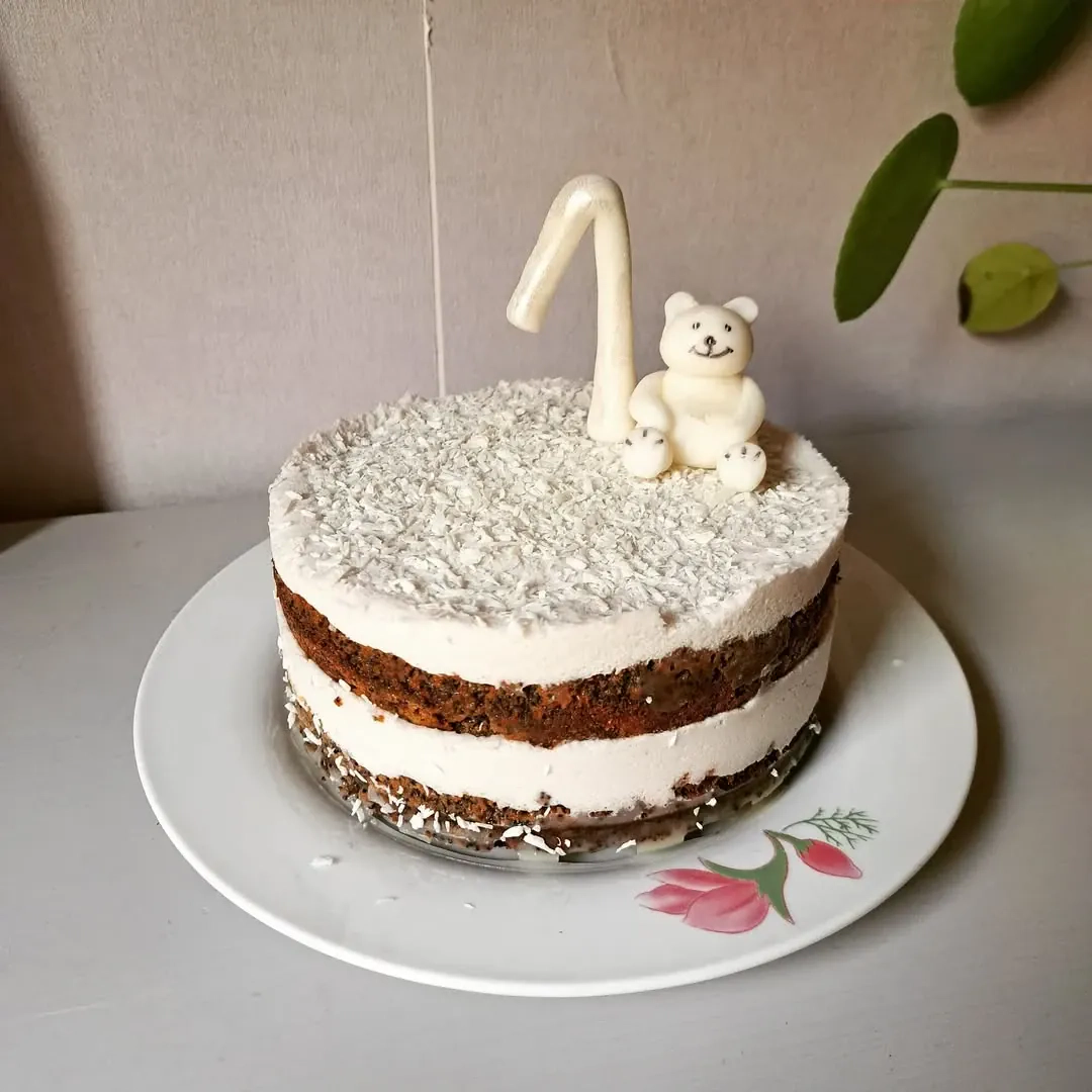 Aguonų tortas 1-o gimtadienio proga🍰