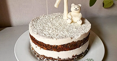 Aguonų tortas 1-o gimtadienio proga🍰