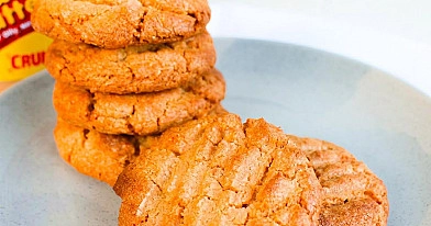 Ghee sviestiniai sausainiai be pieno ir glitimo, su beržų cukrumi