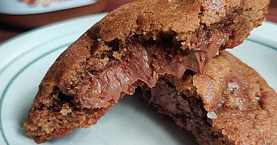 Greiti sausainiai su nutella