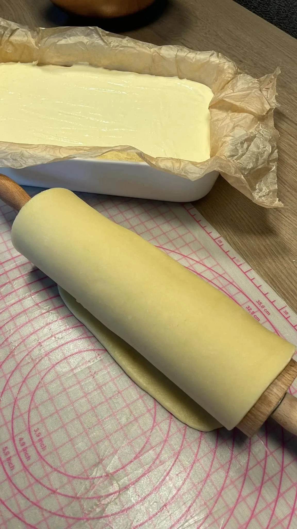 Varškės pyragas Draugystė su obuoliene arba džemu