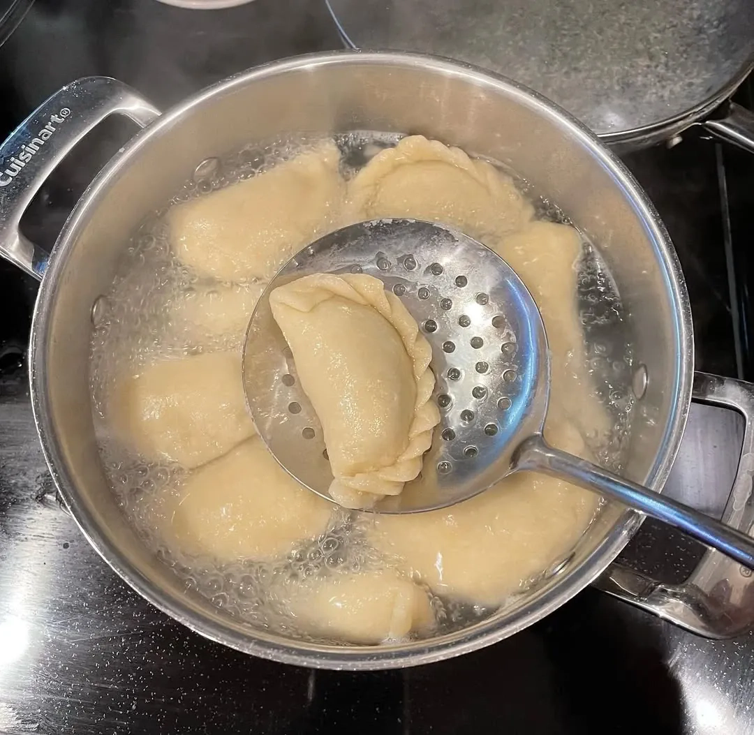 Naminiai močiutės virtinukai su mėsa