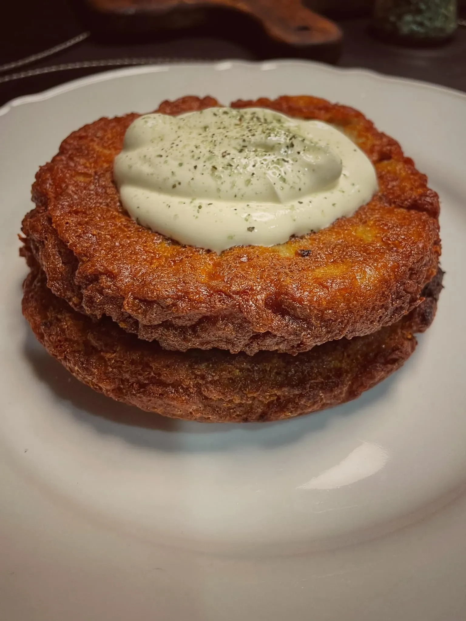 Baltarusiški bulviniai blynai su kvietiniais miltais ir soda