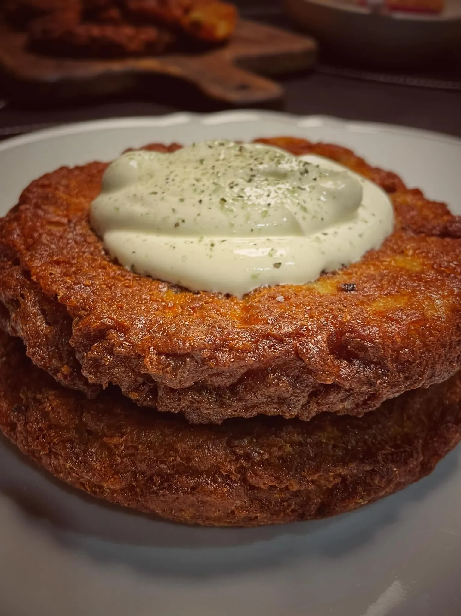 Baltarusiški bulviniai blynai su kvietiniais miltais ir soda