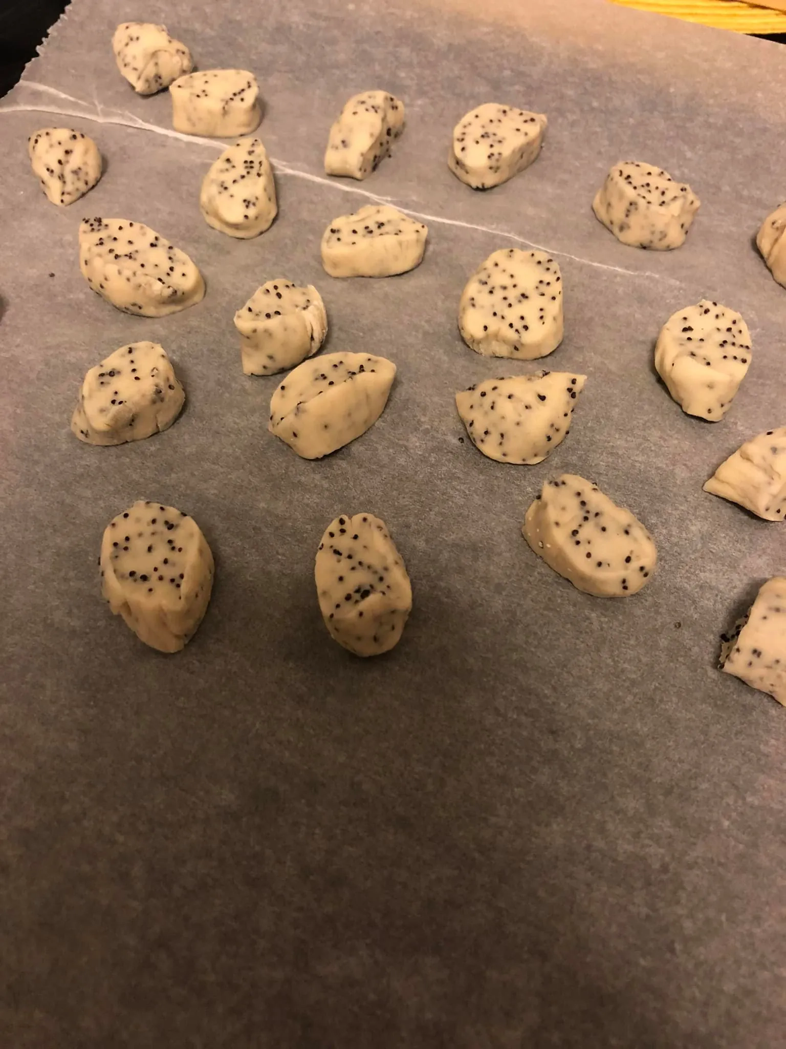 Mieliniai kūčiukai su sausomis mielėmis ir aguonomis pagal Beatą