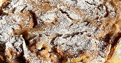 Labai minkštas obuolių pyragas su grietine ir soda