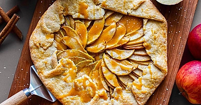 Obuolių pyragas - galetė (Apple galette)