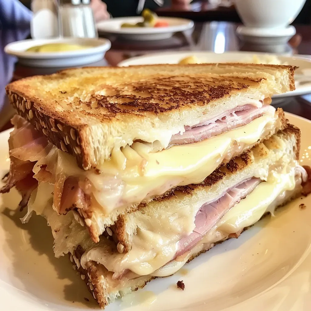 Sumuštinis "Monte Cristo" su kumpiu ir sūriu