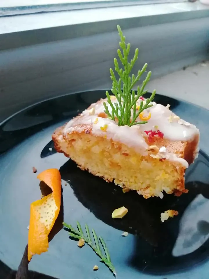 Gardžiausias - drėgnas apelsininis keksas su grietine