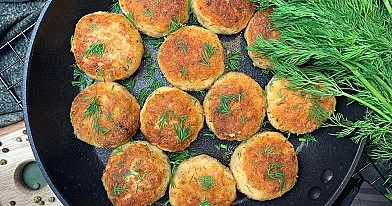 Žuvies maltinukai su cukinijomis ir kuskusu