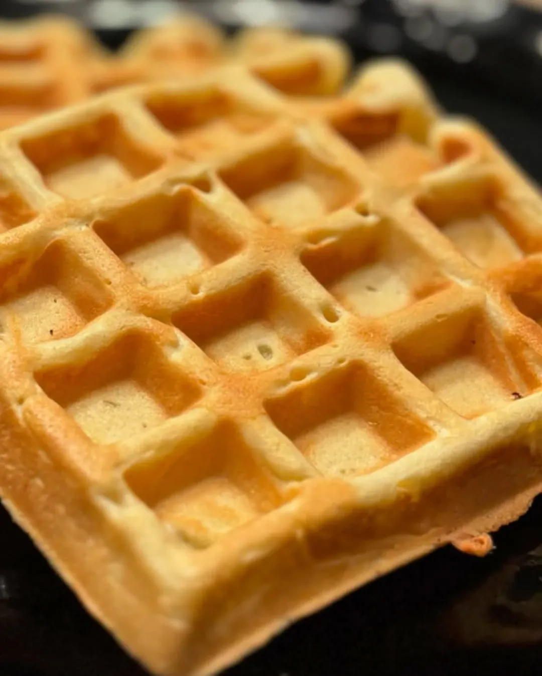 Varškiniai vafliai su kefyru ir kepimo milteliais pagal Beatą