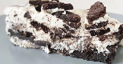 Skaniausias Oreo sausainių - maskarponės sūrio tortas