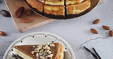 Dangiškas sūrio pyragas su karamele pagal Beatą